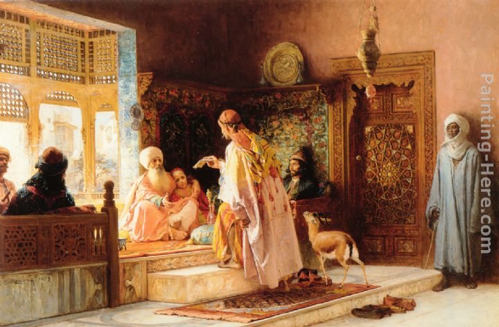 Frederick Arthur Bridgman The Messenger